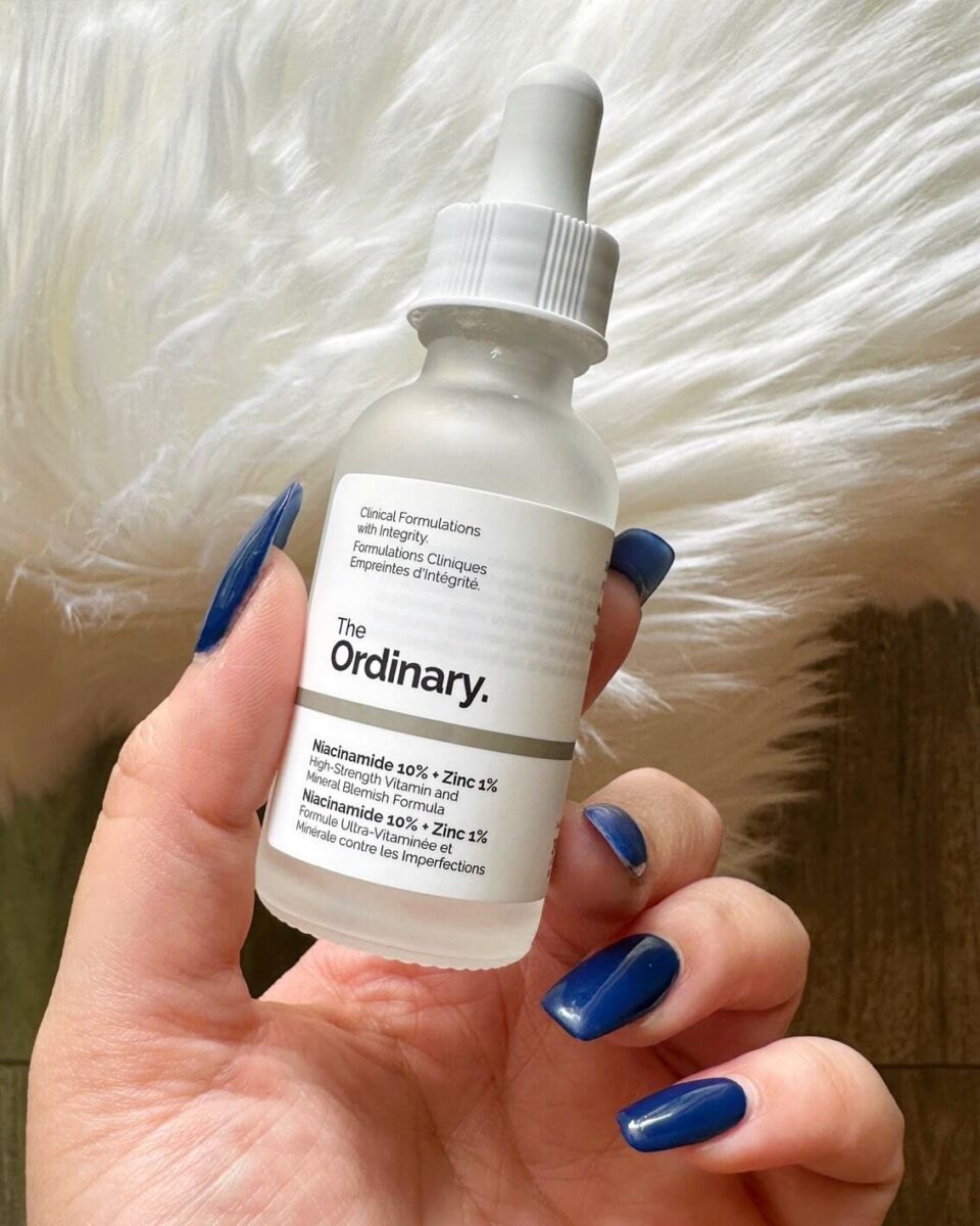 The Ordinary Niacinamide 10% + Zinc 1%, Smoothing Serum for Blemish-Prone Skin