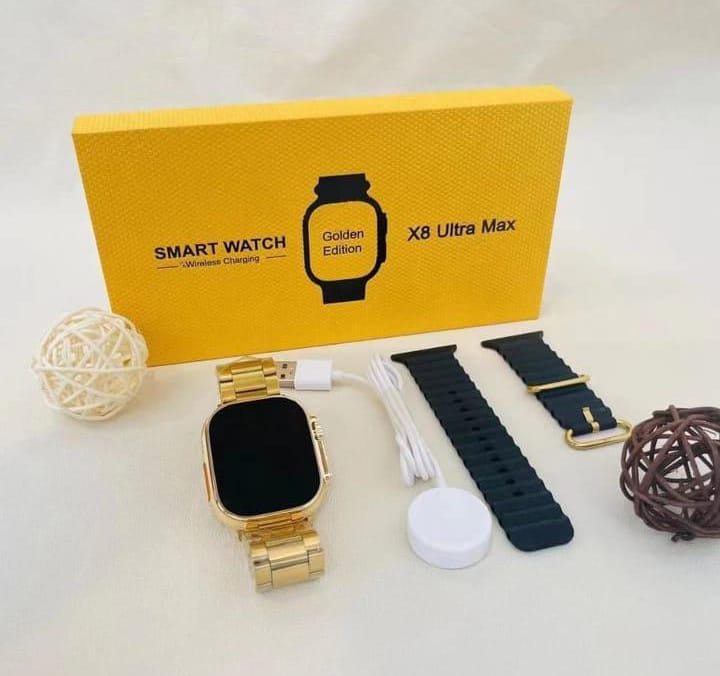 X8 Ultra Smart Watch Golden Edition