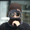 2 Pcs Wool Plain Beanie And Neck Warmer